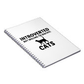 INTROVERTED CATS MAAR WILLEN BESPREKEN NOTITIEBOEK (Rechterzijde)