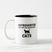 INTROVERTED CATS MAAR WILLEN BESPREKEN TWEEKLEURIGE KOFFIEMOK (Links)