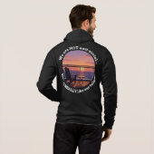 Introverted Cruise Couple Balcony Premium Hoodie (Achterkant volledig)