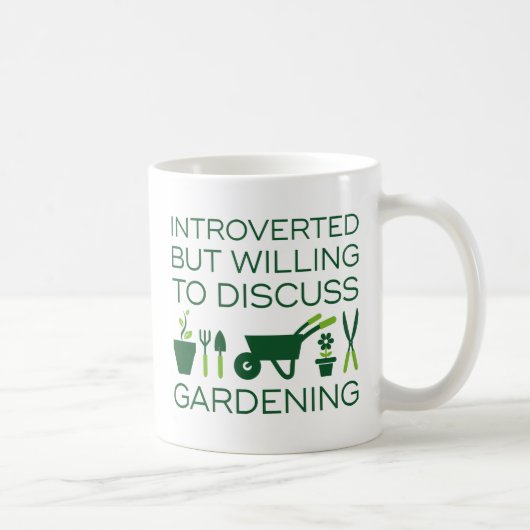 Introverted Gardening Koffiemok (Rechts)