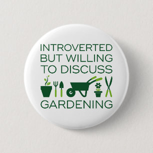 Introverted Gardening Ronde Button 5,7 Cm
