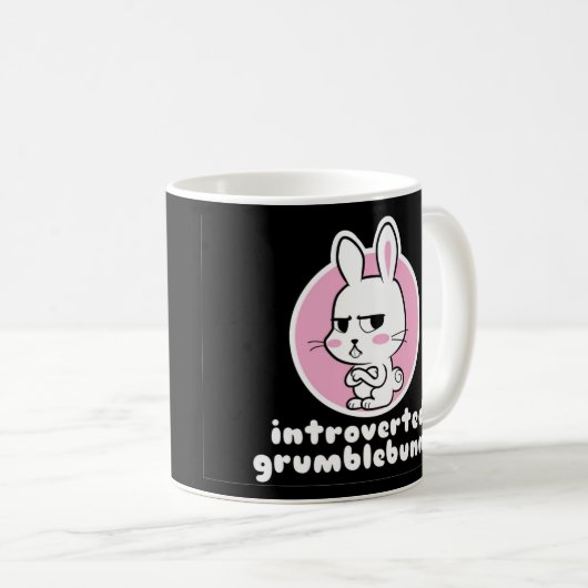 Introverted Grumblebunny Mok (Voorkant rechts)