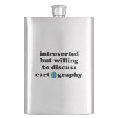 Introverted, maar bereid om cartografie te besprek flacon (Voorkant)