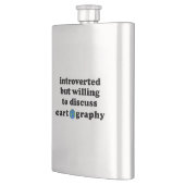 Introverted, maar bereid om cartografie te besprek flacon (Links)