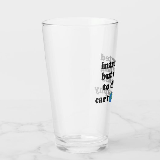 Introverted, maar bereid om cartografie te besprek glas (Rechts)