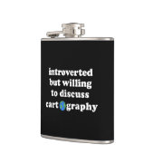 Introverted, maar bereid om cartografie te besprek heupfles (Links)