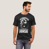 Introverted, maar bereid om de Bonsai-boom Yin te  T-shirt (Voorkant volledig)