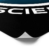 Introverted, maar bereid om de wetenschapsketen te poster (Hoek)