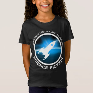 Introverted, maar bereid om de wetenschapsketen te t-shirt