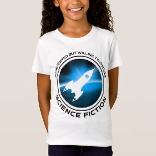 Introverted, maar bereid om de wetenschapsketen te t-shirt