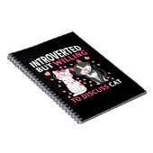 Introverted, maar bereid om het Kat te bespreken Notitieboek (Rechterzijde)