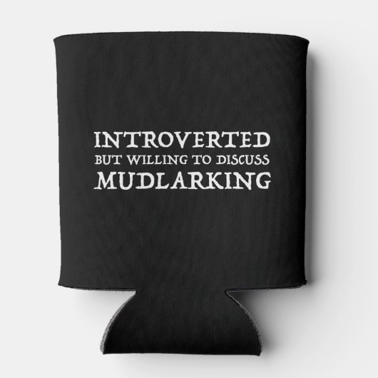 Introverted, maar bereid om te discussiëren over h blikjeskoeler (Achterkant)