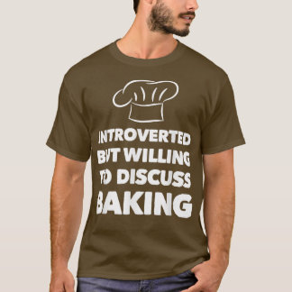Introverted, maar bereid om te discussiëren over h t-shirt