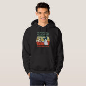 Introverted, maar bereid om te discussiëren over k hoodie (Voorkant volledig)
