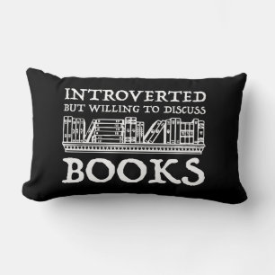 Introverted maar de bereidheid om Boeken te bespre Kussen