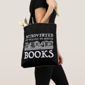 Introverted maar de bereidheid om Boeken te bespre Tote Bag (Dichtbij)