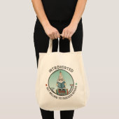 Introverted maar de bereidheid om Boeken te bespre Tote Bag (Voorkant (product))