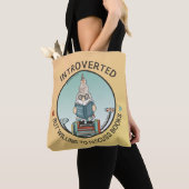 Introverted maar de bereidheid om Boeken te bespre Tote Bag (Dichtbij)