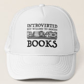 Introverted maar de bereidheid om Boeken te bespre Trucker Pet (Voorkant)