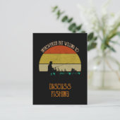 Introverted maar de bereidheid om te bespreken Vis Briefkaart (Staand voorkant)