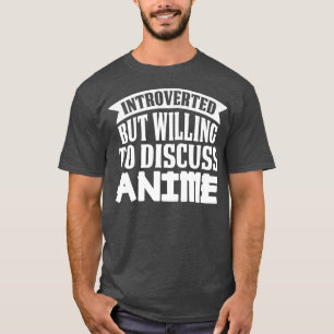Introverted maar het Factureren om de Premie van h T-shirt