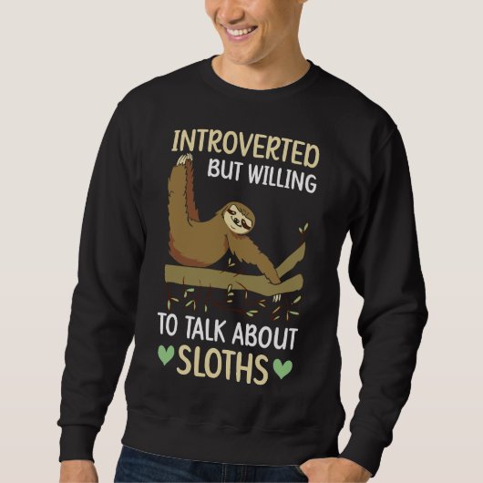 Introverted, maar wel bereid om dierlijk vee te be trui (Voorkant)