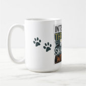 Introverten bloeien met katten koffiemok (Links)