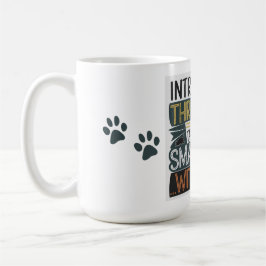 Introverten bloeien met katten koffiemok