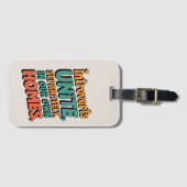 Introverten verenigen zich... In ons eigen huis Ba Bagagelabel (Voorkant (horizontaal))