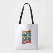 Introverten verenigen zich... In onze eigen huizen Tote Bag (Voorkant)