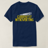Introverting Intelligence Analysis Quiet T-shirt (Design voorkant)