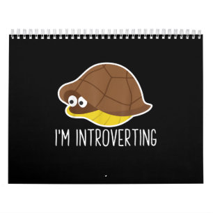 Introverting - Introvert Turtle gepantserd Kalender