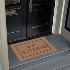 Introvert's grappige onwelkome doormat deurmat
