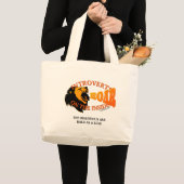 INTROVERTS ROAR AAN DE BINNENZIJDE GROTE TOTE BAG (Voorkant (product))