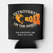 INTROVERTS ROAR OP DE BINNENZIJDE Introverted Clas Blikjeskoeler (Voorkant)