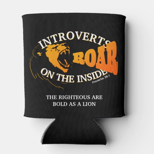 INTROVERTS ROAR OP DE BINNENZIJDE Introverted Clas Blikjeskoeler (Achterkant)