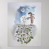 Introvert's tuin poster (Voorkant)