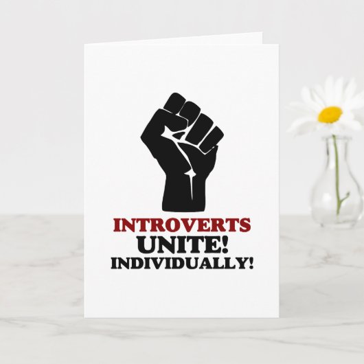 Introverts verenigen kaart (Kleine Plant)
