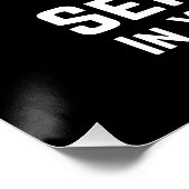 Introverts verenigen zich apart in uw eigen woning perfect poster (Hoek)