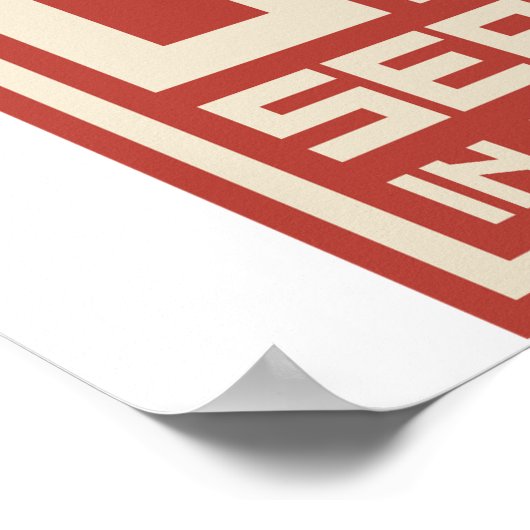 Introverts verenigen zich apart in uw eigen woning poster (Hoek)