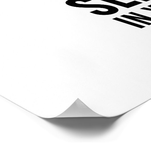 Introverts verenigen zich apart in uw eigen woning poster (Hoek)