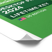 Intuit Quickbooks Desktop Pro Editie 2024 Sleutel Poster (Hoek)