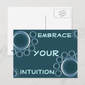 intuïtie-briefkaart briefkaart (Voorkant / Achterkant)