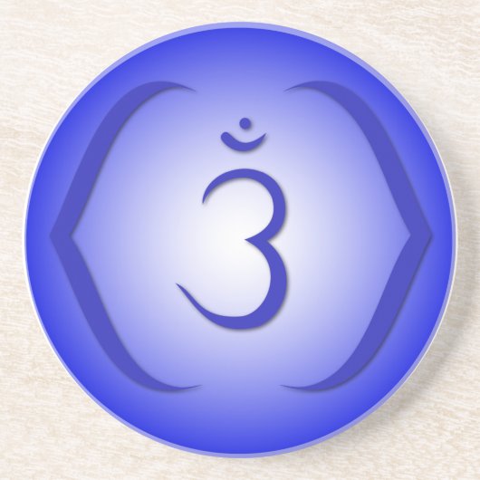 Intuïtie Chakra - Onderzetter Ajna (Voorkant)