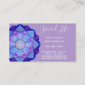 Intuïtie Mandala Visitekaartje (Achterkant)