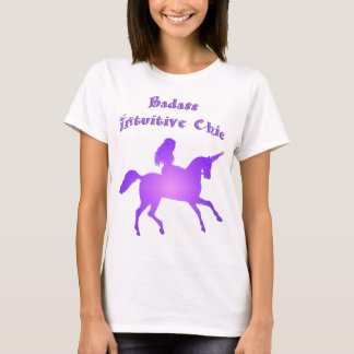 Intuïtief badass-beeld met Unicorn T-shirt