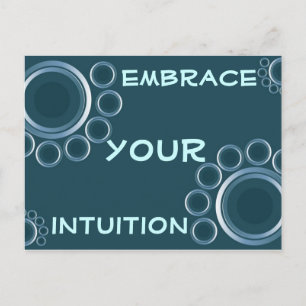 intuïtief briefkaart