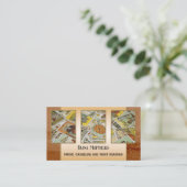 Intuïtieve helderziende Tarot Lezer Foto Visitekaartje (Staand voorkant)