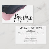 *~* Intuïtieve Psychische Reader Middelgrote Water Visitekaartje (Voorkant / Achterkant)