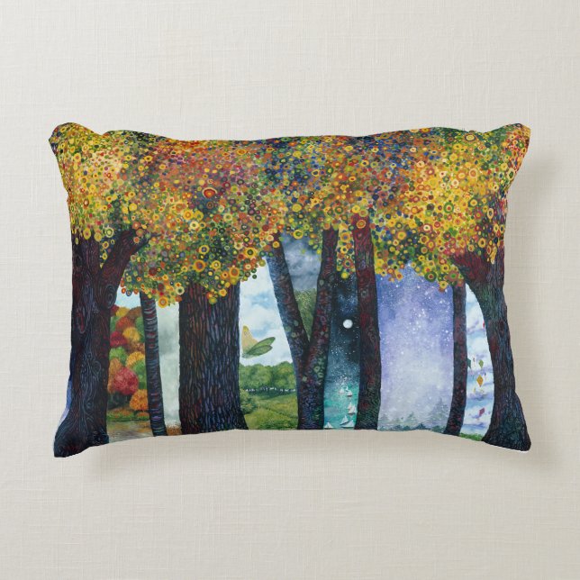 Intussen de proefvlakken II Accent Kussen (Voorkant)